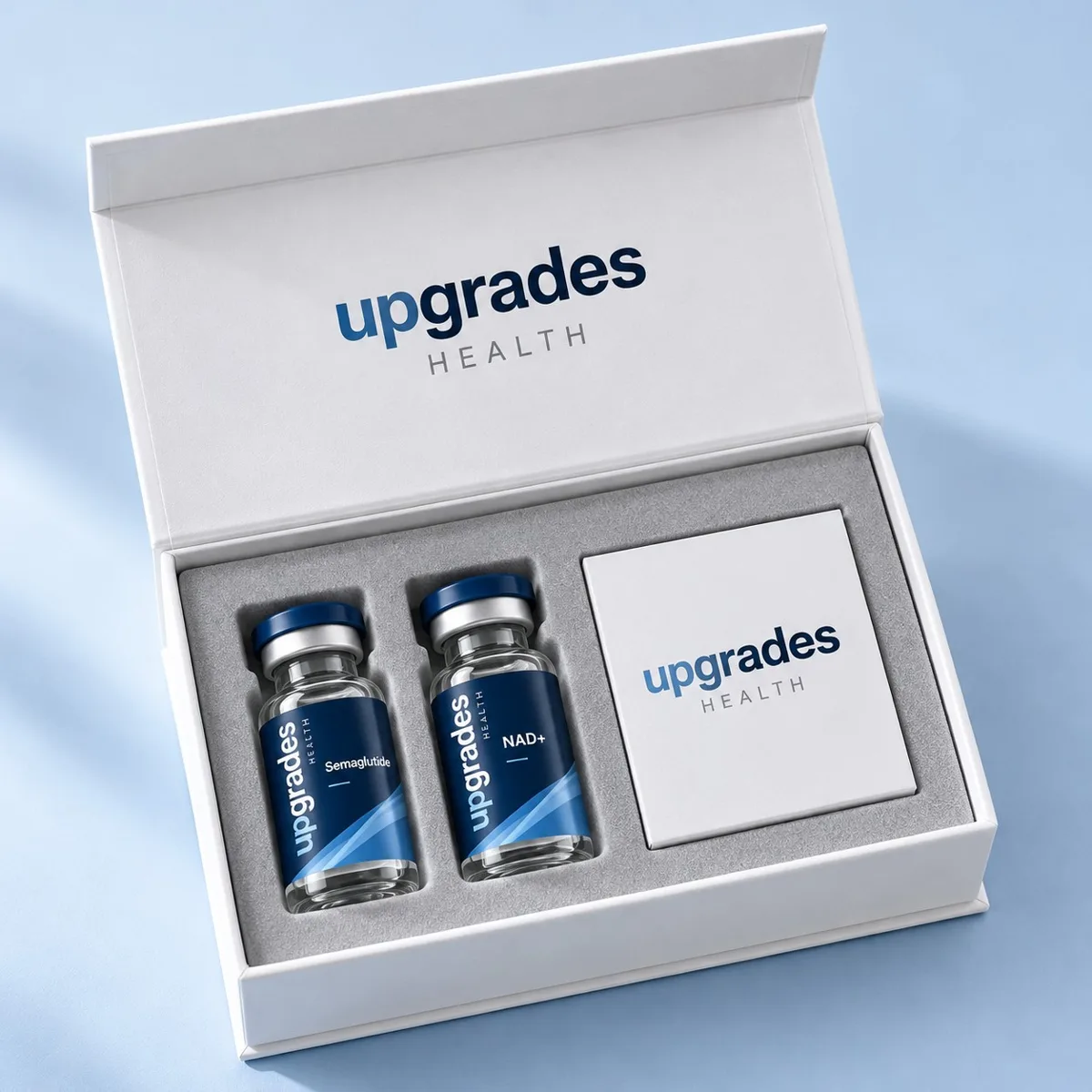 Upgrades Health kit box with the GLP-1 & NAD+ protocol